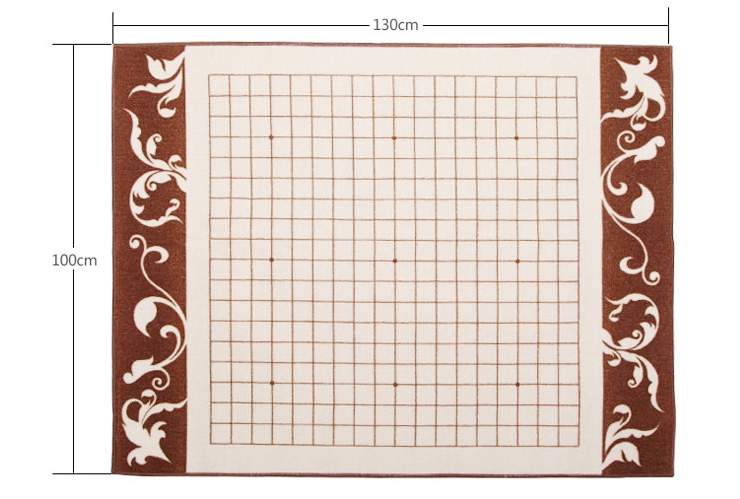 享家 休闲地毯 围棋 100*130厘米 地毯儿童地毯 宝宝地毯  客厅卧室娱乐毯