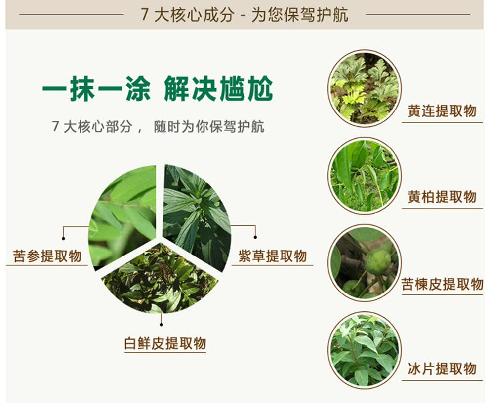军研藓立克软膏60g皮肤瘙痒抑菌止痒膏成人益肤霜手足藓海诺研肤堂癣