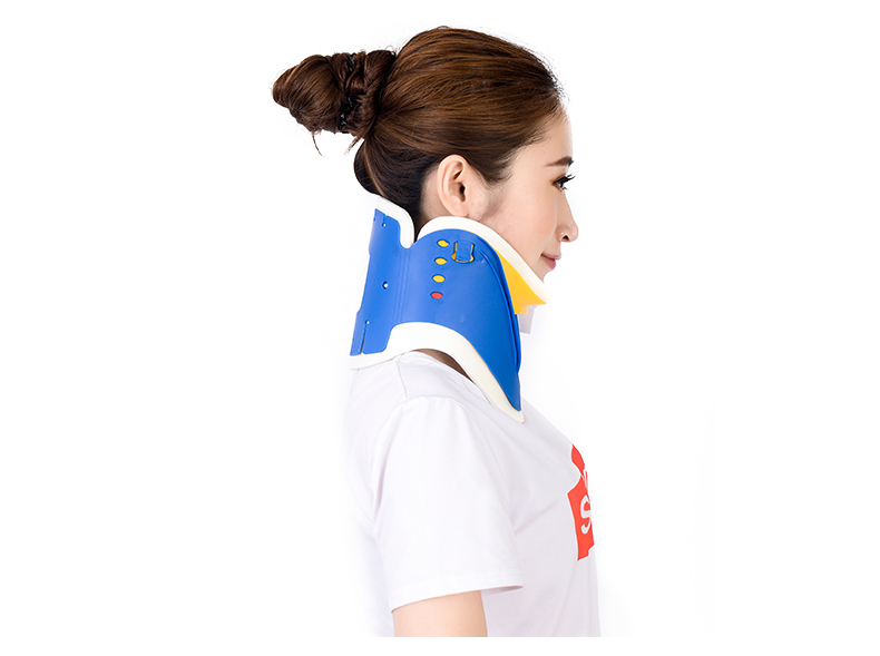 源晟康 颈椎牵引器护颈固定器颈托拉伸家用颈部 前托可曲度调节 档位