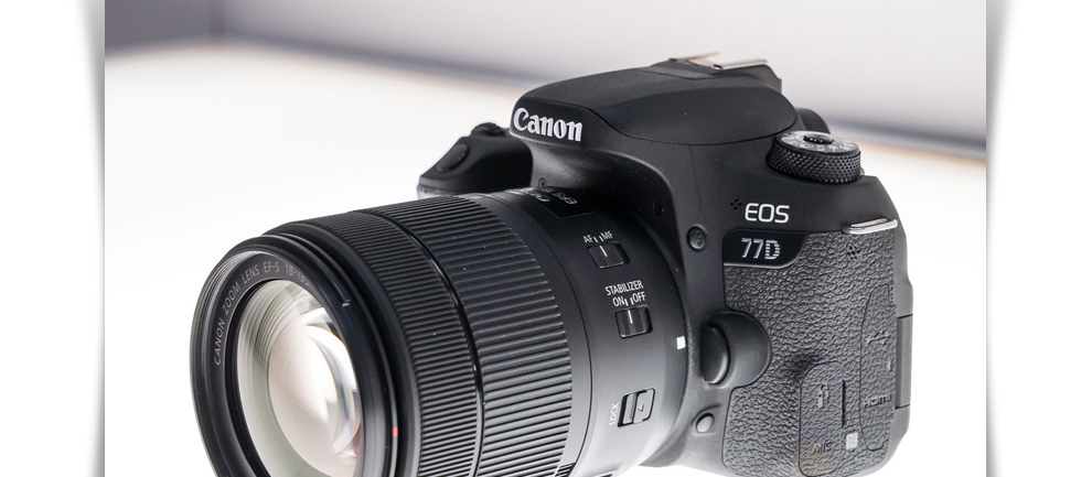 佳能(canon)77d数码单反相机(15-85mm镜头)