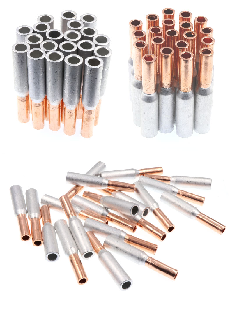 lensom铜铝连接管 电缆对接铜铝管 对接头 铜铝过渡中间接头 一个 gtl