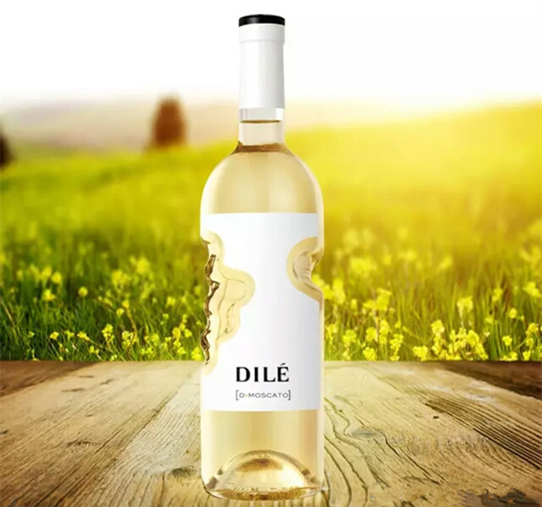 dile帝力意大利天使之手起泡甜白葡萄酒750ml 桃红莫斯卡托红酒750ml