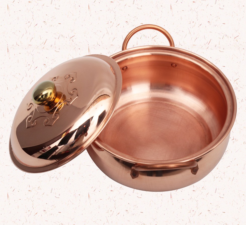 铜火龙电磁炉铜火锅紫铜加厚小火锅铜汤锅燃气铜锅家用炖锅铜火锅 24