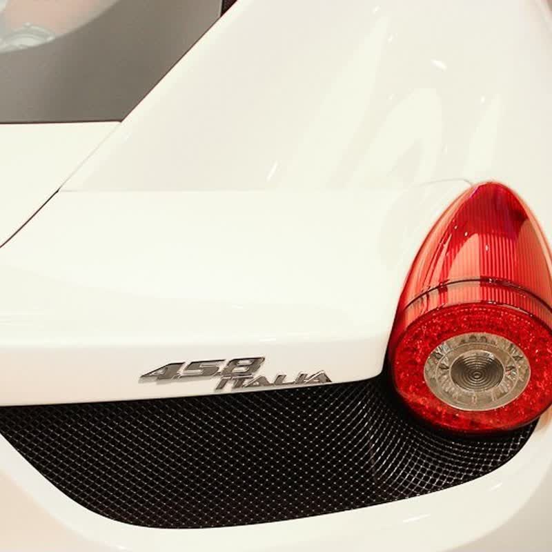 标跃法拉利458italia字标尾标458italia英文标志贴标后盖标458字标458