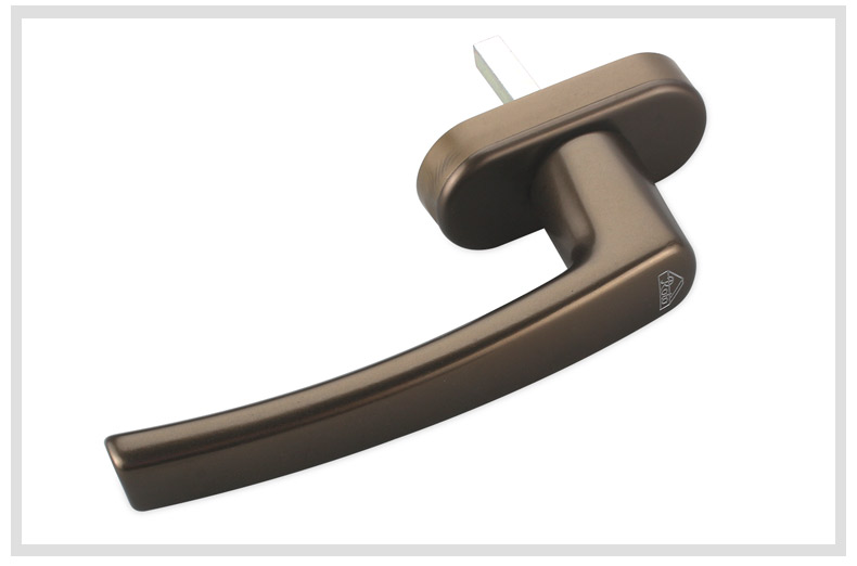 方圆百顺诺托roto内平开上悬铝木门窗执手 塑钢平开窗把手内开内倒