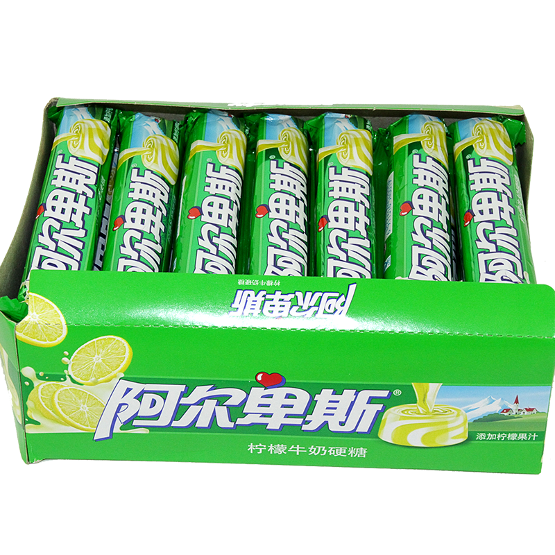 阿尔卑斯条装硬糖31g多口味原味草莓牛奶糖结婚庆零食喜糖仙谷树莓21