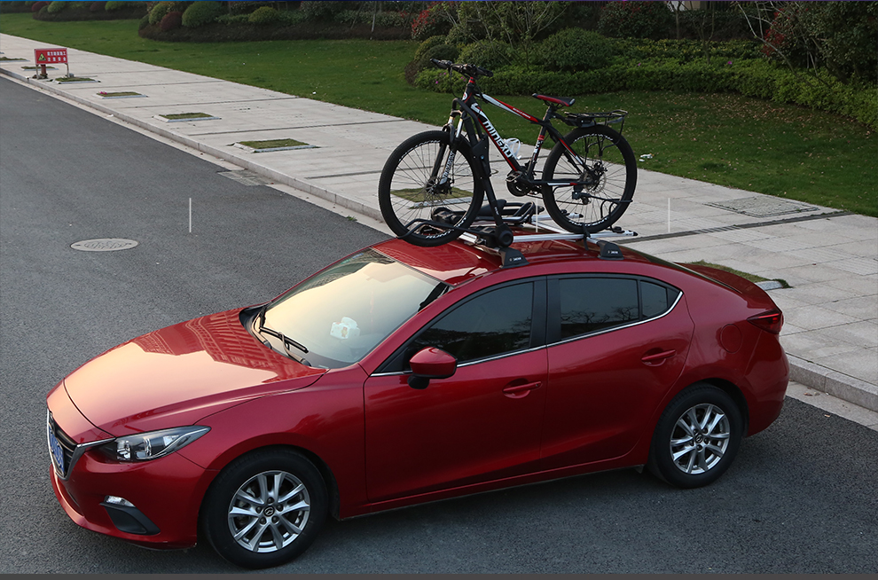 乾行 汽车车顶自行车架 轿车suv通用单车架 车用车载山地单车架自行车