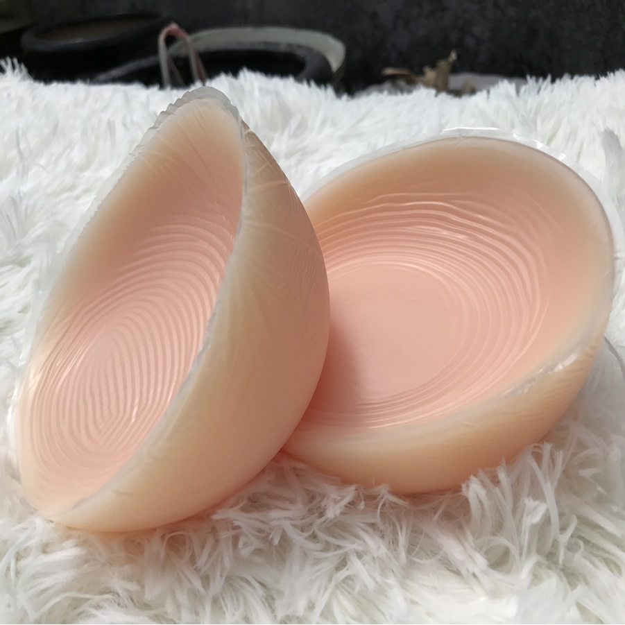 一体隐形 硅胶假乳房义乳连体假乳假胸义乳 肤色无头 75a