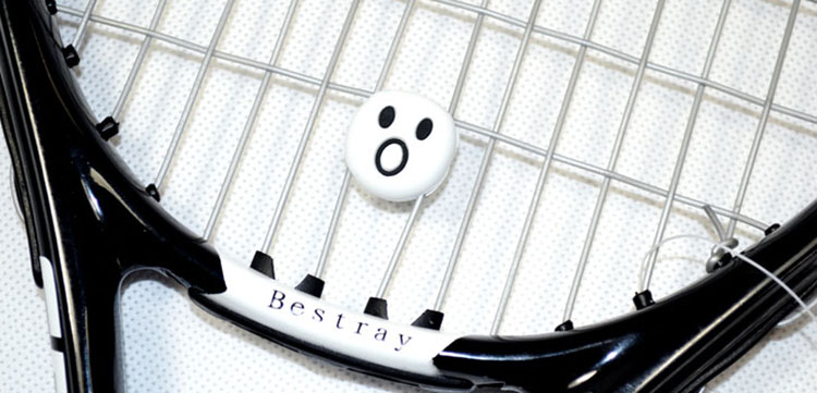 bestray网球拍减震器 避震器 笑脸可爱卡通鬼脸 效果佳 2个装