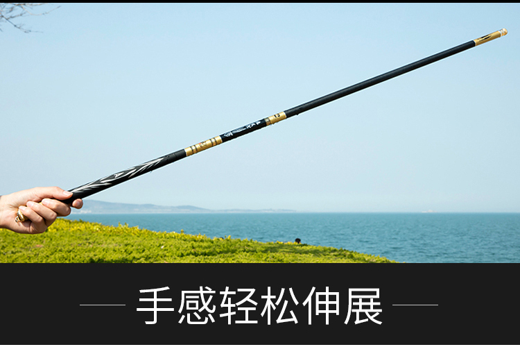 ashidun狂战鲤鱼竿钓鱼竿碳素钓鱼杆超轻超硬台钓竿28调鲫鱼竿手竿