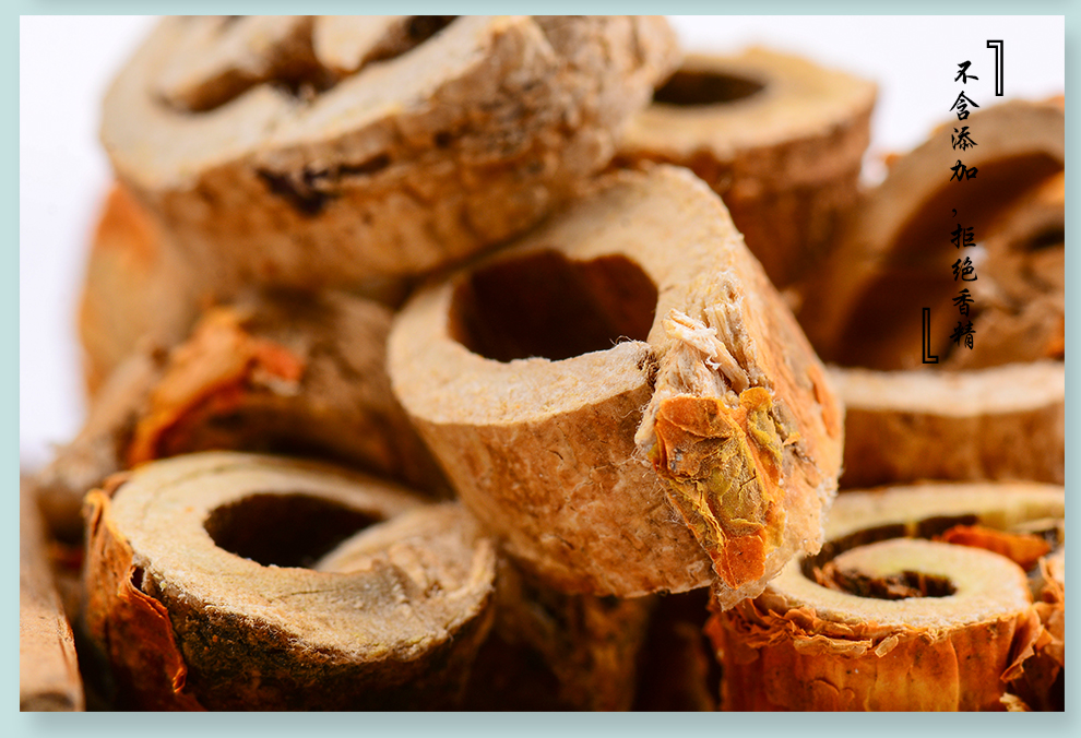 滋真堂 桑白皮 老桑皮 桑根皮 白桑皮 桑根皮100克