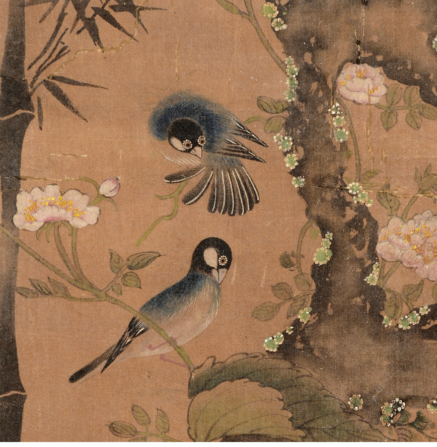 周之冕《花鸟》