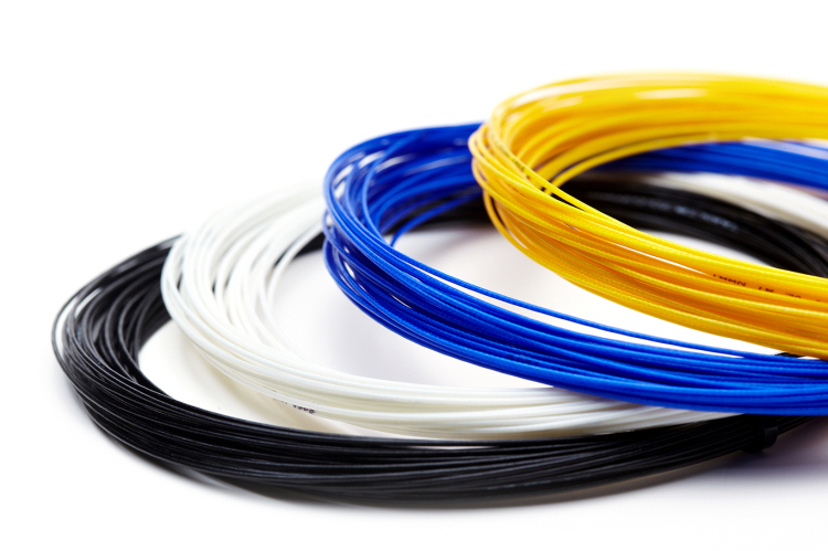 泰昂taan羽毛球拍线 高弹性速度型比赛训练专业耐打羽线 tb75蓝色