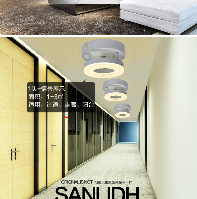 灿丽LED吸顶灯客厅灯餐厅灯卧室灯现代简约灯具圆形高端大气创意时尚灯饰 10头直径80cm带遥控
