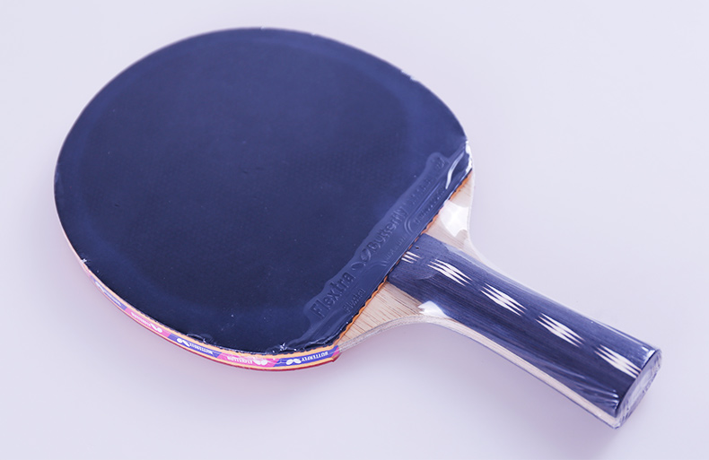 蝴蝶(butterfly)孔令辉乒乓球拍碳素成品拍单拍礼盒装双面反胶 直拍