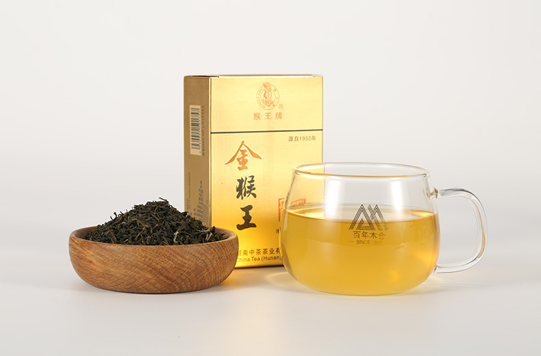 中茶猴王茉莉花茶金猴王盒装100g2