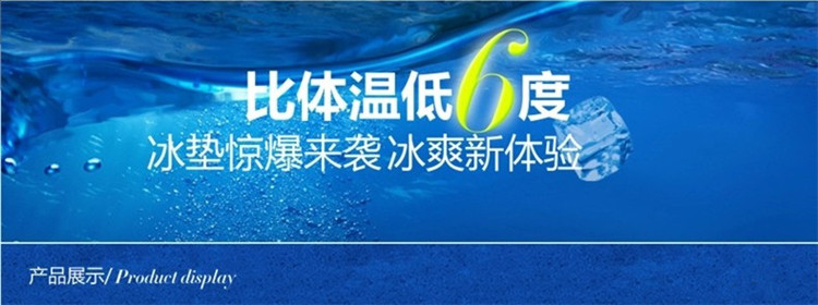 
                                        北极燕鸥 冰垫水垫夏季办公室坐垫椅垫沙发垫学生降温坐垫冰凉垫车用汽车凉坐垫笔记本电脑降温冰枕头水枕头 深蓝雪花45*45CM                