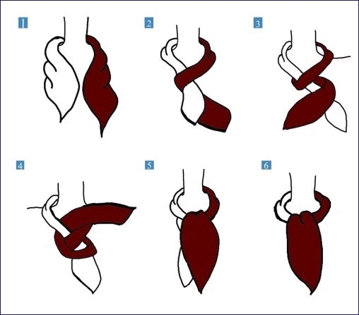 服饰配件 男士丝巾/围巾 de lisle de lisle男士真丝双面印花领巾