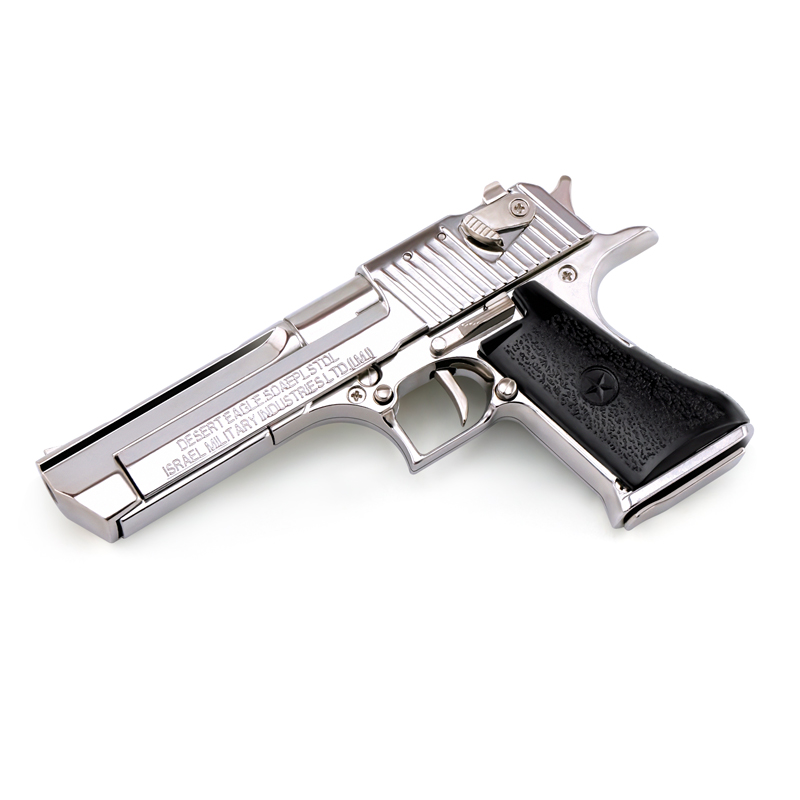 收藏爱好1205新款升级中国式92模型全金属拼装模型伯莱塔ak沙鹰手枪可