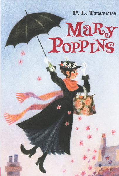 英文原版 mary poppins 随风而来的玛丽阿姨 儿童章节书