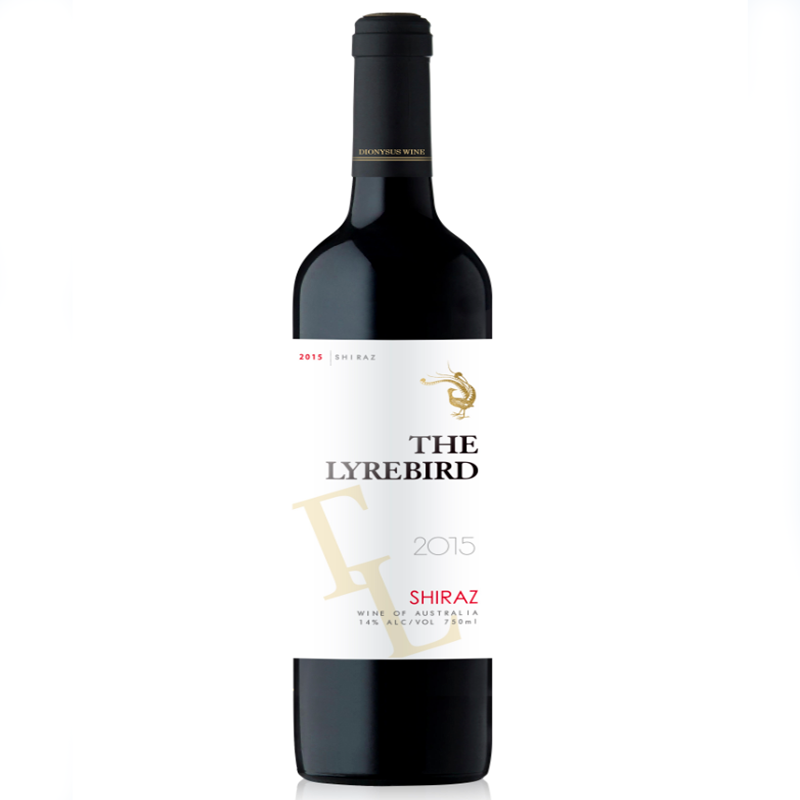 【澳洲红酒】TheLyrebird琴鸟2016西拉子红葡