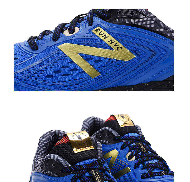 new balance nb 纽约马拉松系列 男 运动 跑步鞋 m860ny8/蓝色 45