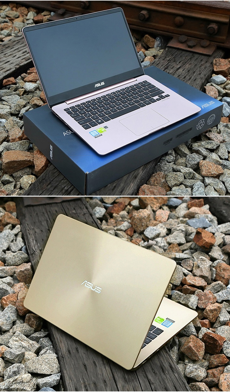 新品华硕笔记本(asus)笔记本电脑超薄灵耀/u4300u商务办公游戏手提