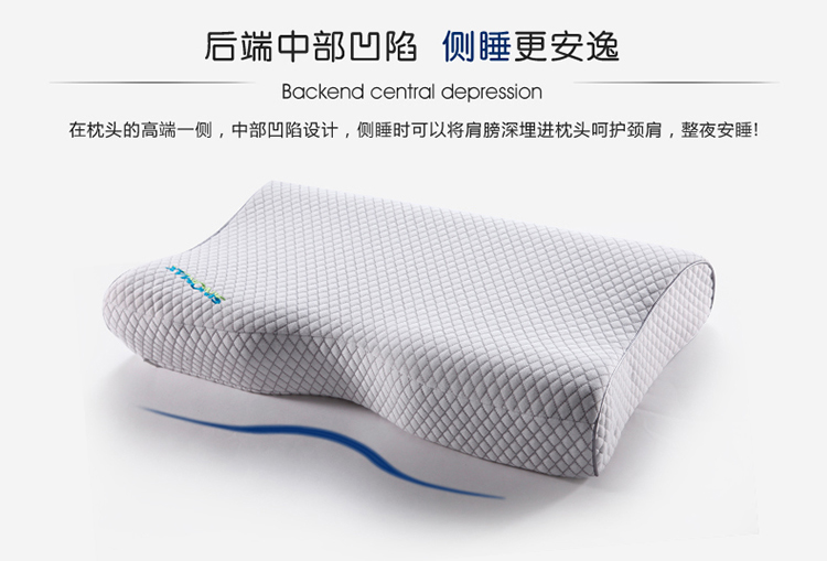 香港赛诺SINOMAX记忆枕头双层调节慢回弹枕头4D枕二代 4D枕二代男女通用