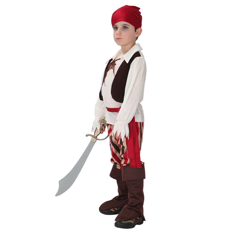 欢乐派对 万圣节儿童服装化妆舞会服装cosplay服装服饰 男童 红头巾男