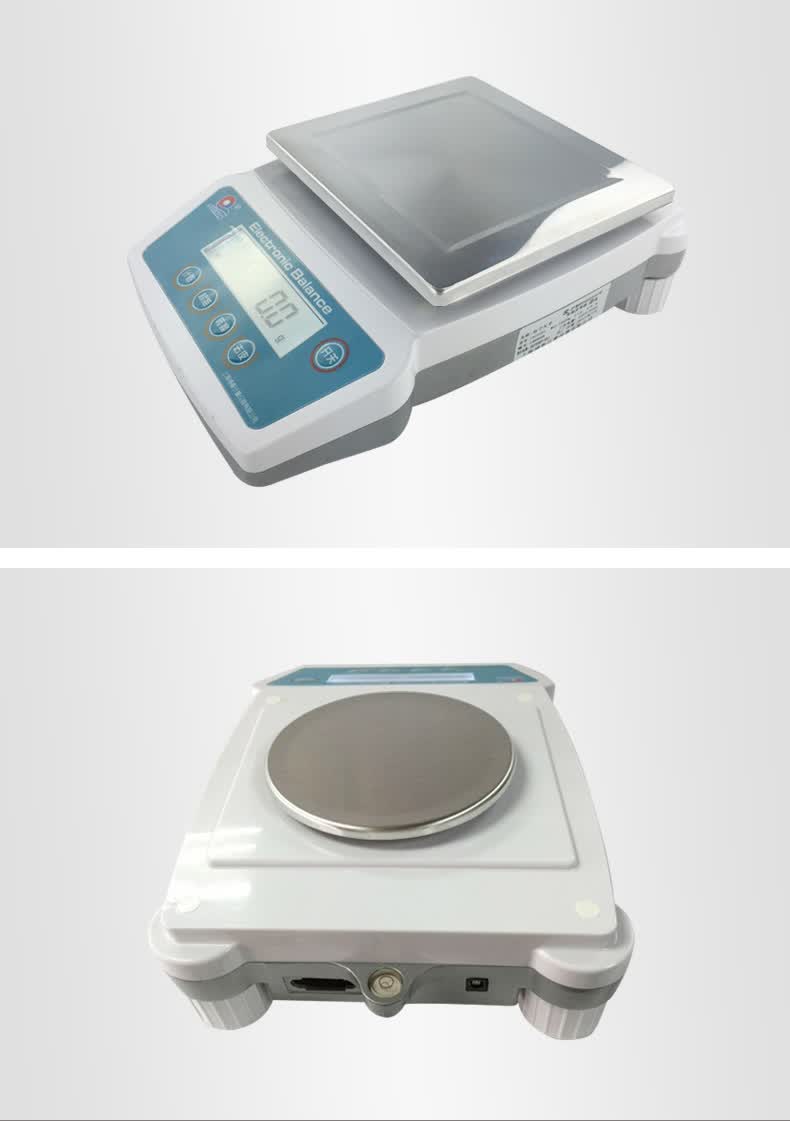 上海浦春ja电子天平01g精密型计重毫克001g电子称2kg3kg5kg可充电5kg