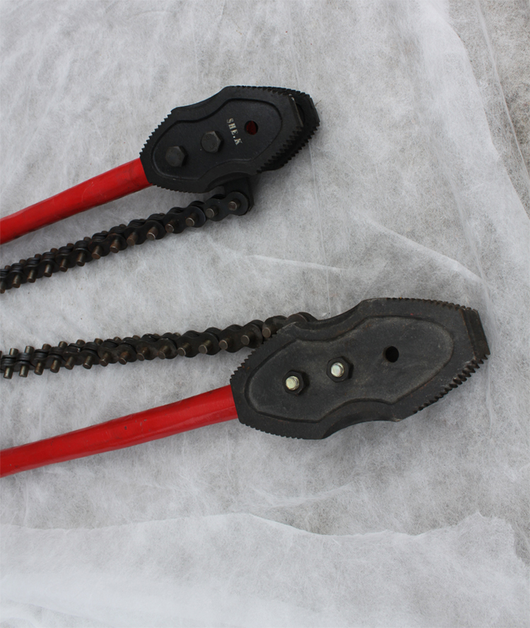 赛科b型链条管子钳 水管钳大型链条扳手900-1400mm4寸-12寸 12*(1500