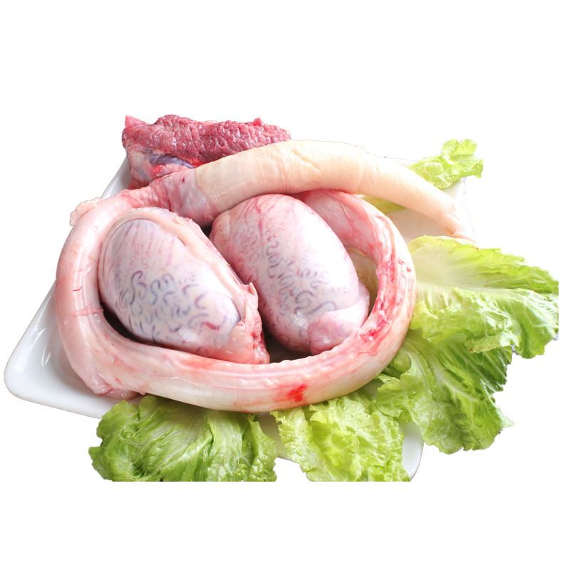 博多客 牛蛋 1000g 生鲜牛宝 新鲜牛鞭 牛睾丸 新鲜牛肉生牛鞭牛杂