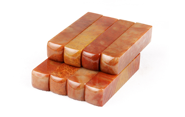 圆顶寿山石篆刻印章石料印石章料刻印章石头藏书法书画印章15x15x6cm