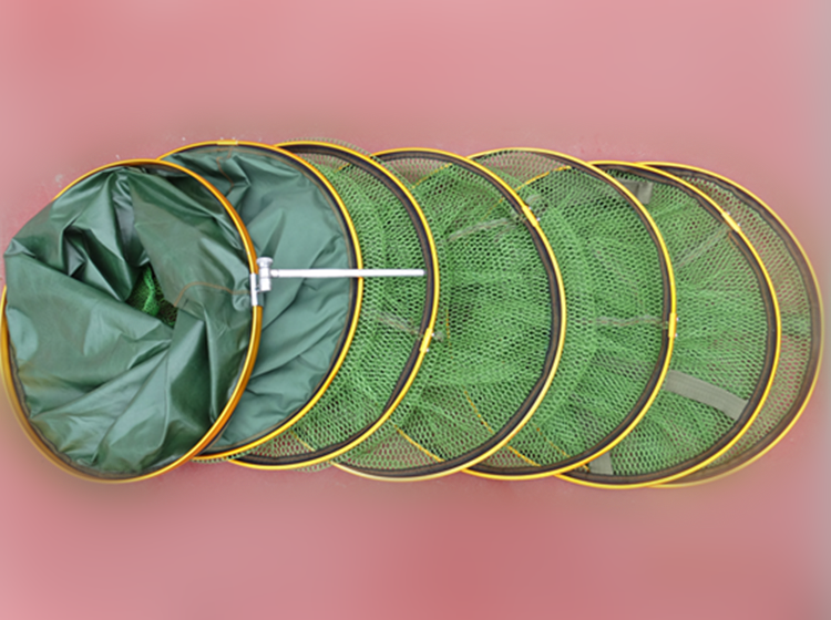 防挂涂胶鱼护铝合金加厚卡边渔护渔具 1.8米(口径33厘米)送鱼护包