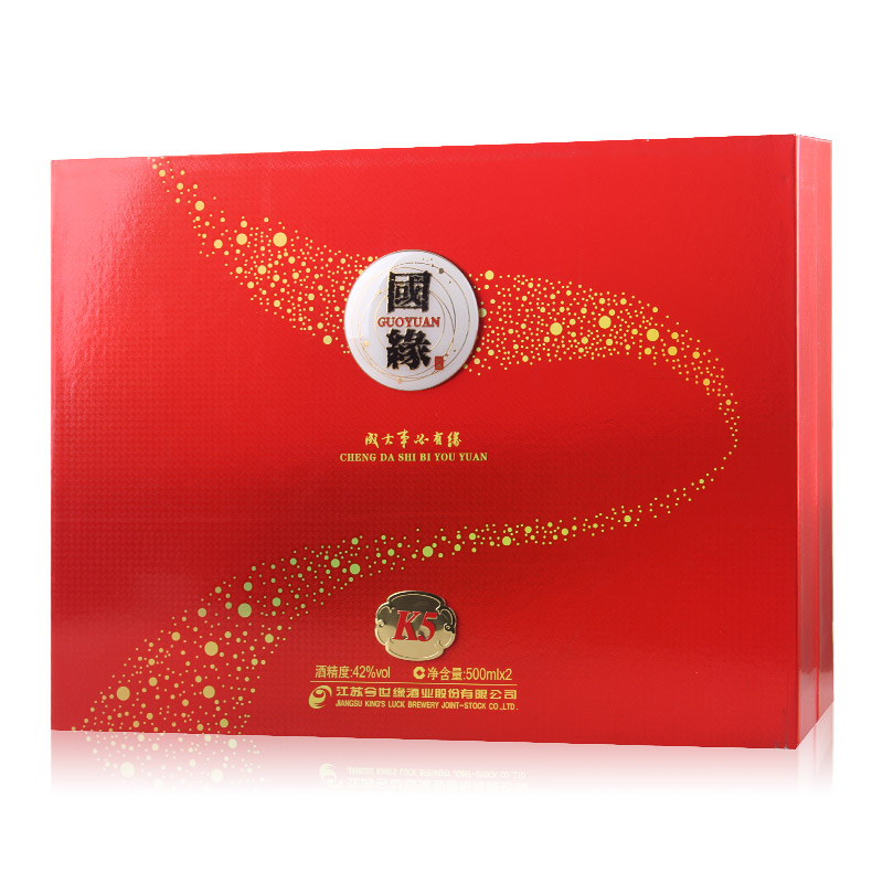 42度国缘k5礼盒价格国缘双支礼盒批发上海国缘经销