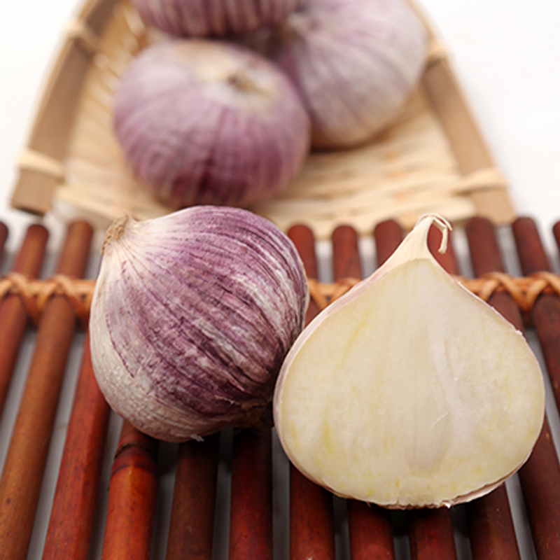 恬女神生鲜独头蒜紫皮蒜头小蒜头云南特产农家新鲜蔬菜厨房干蒜1kg