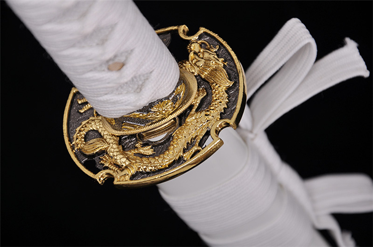 战龙武士刀 龙泉宝剑日本刀 武士刀东洋刀镇宅辟邪摆件 日本武士刀剑