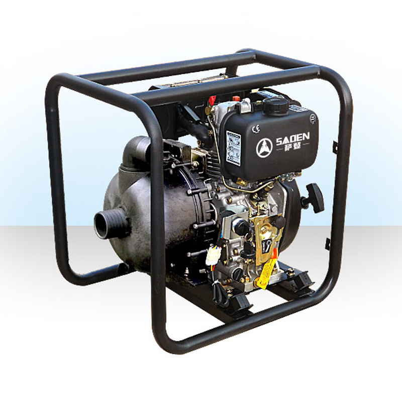 萨登 柴油机抽水泵 2寸3寸4寸6寸8寸高压柴油自吸水泵100米扬程 排污