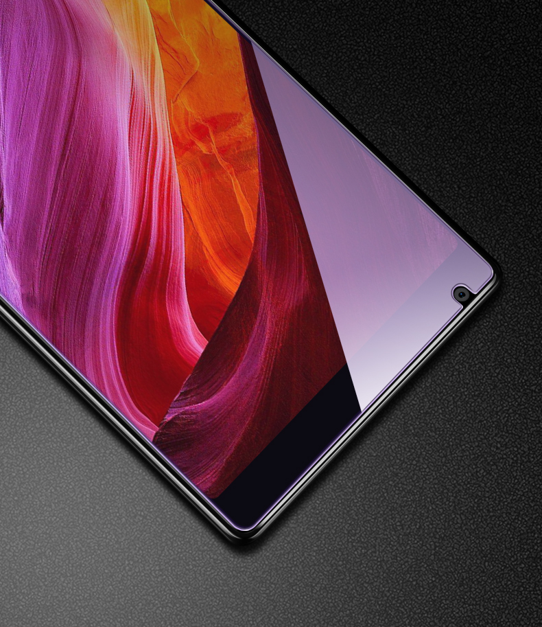 易京(yjing) 小米mix2s全屏钢化膜蓝光手机保护贴膜 适用于小米mix2