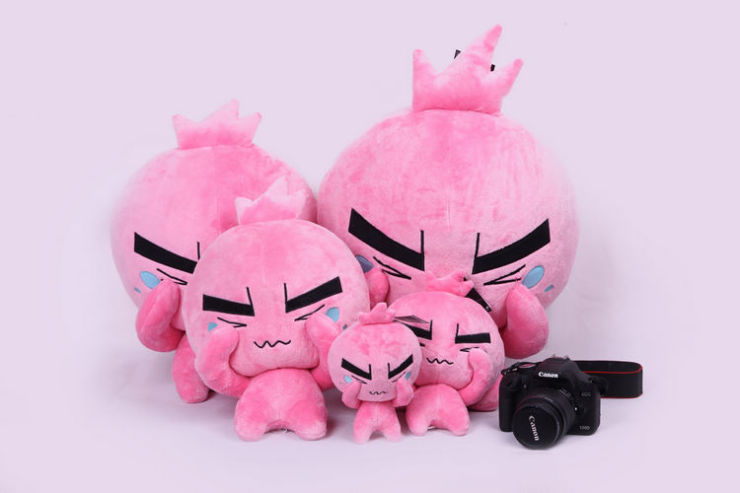 缤果(benko)24寸缤果公仔 粉/哭 可爱毛绒玩具 娃娃 生日礼物