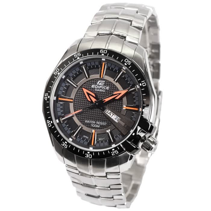 casio卡西欧 机械运动男表时尚防水石英男士手表ef-130d-1a5