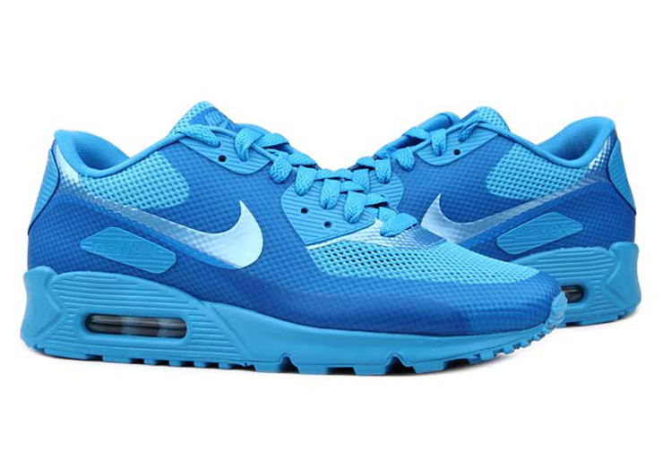 耐克/nike 男士跑步鞋 air max 90 hyp prm 454446-400 蓝色 41码