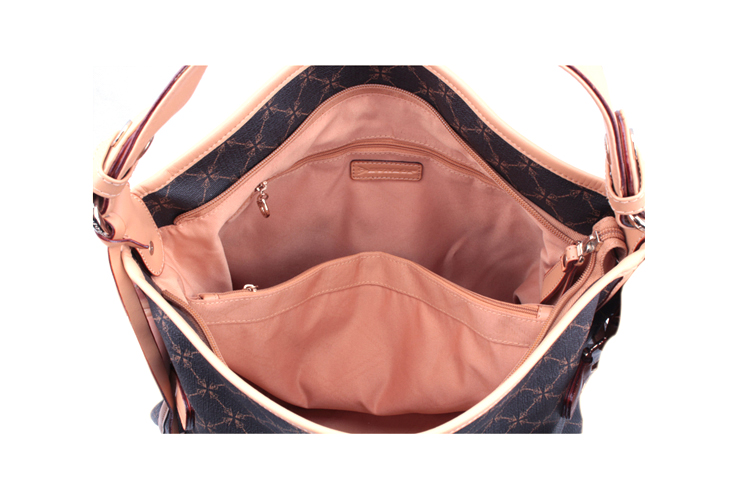 dunlop邓禄普logo专用pvc配牛皮手提斜跨两用包dt1000717