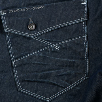 8,后贴袋分割线设计立体装饰