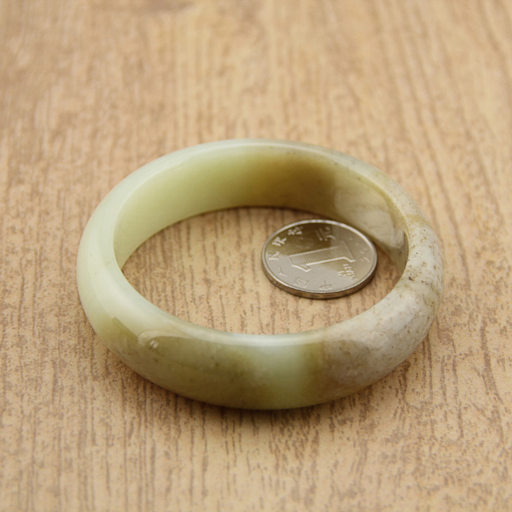 坤皓 和田玉 糖青白玉手镯91237120-79