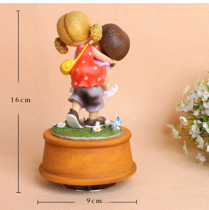 两小无猜音乐盒八音盒浪漫情侣创意生日礼物结婚表白告白求爱送男女