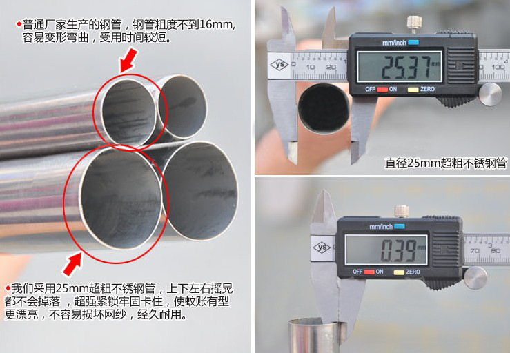 
                                                                                圣安贝 蚊帐 不锈钢三开门拱形落地25管雪纺加密 粉色(标配三通送风扇） 180*200cm                