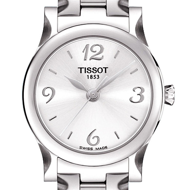 天梭tissot 月亮女神系列石英表女士手表t028.210.11.117.01