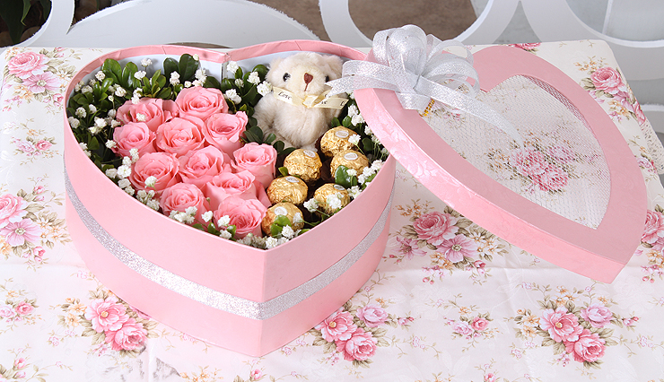 礼盒花束新年创意新婚结婚纪念开业商务生日礼物礼品鲜花蛋糕快递速递