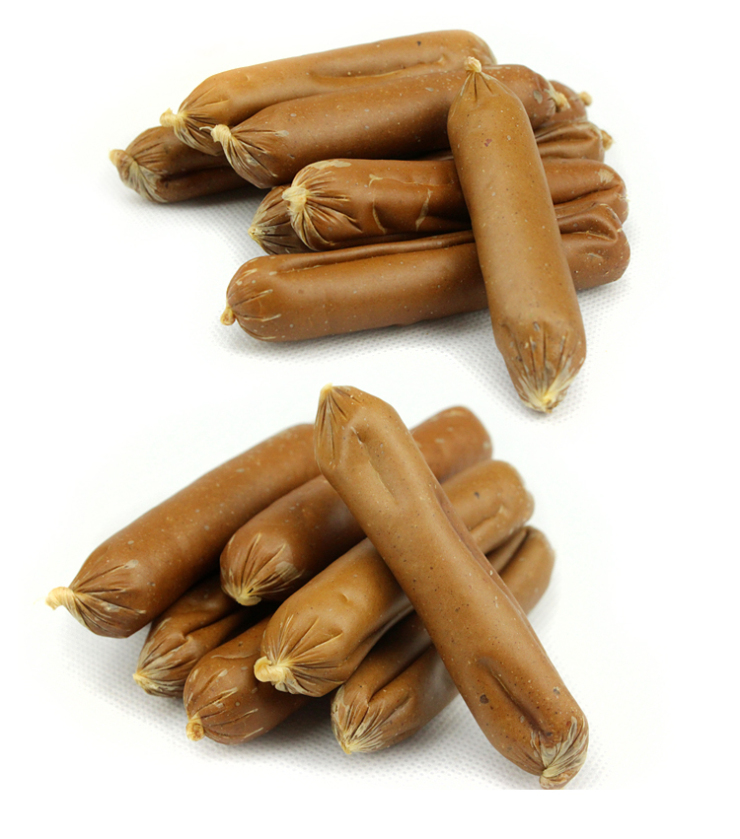 宠物狗狗零食 狗狗牛肉干零食狗咬胶 哈派依墨西哥劲香牛肉肠120g